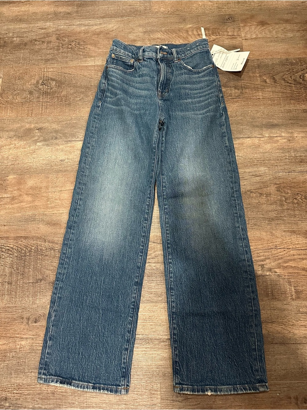 Madewell the prefect vintage Wide-Leg High-Rise Jeans - Blue Wash